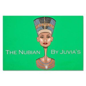 The NUBIAN by Juvias, 6- Color EyeShadow Makeup Pallette, Browns Nudes